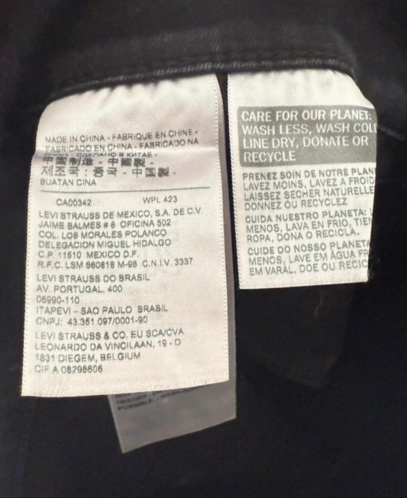 Calça jeans skinny preta Levi's 710 Super Skinny tamanho 29 – photo 8